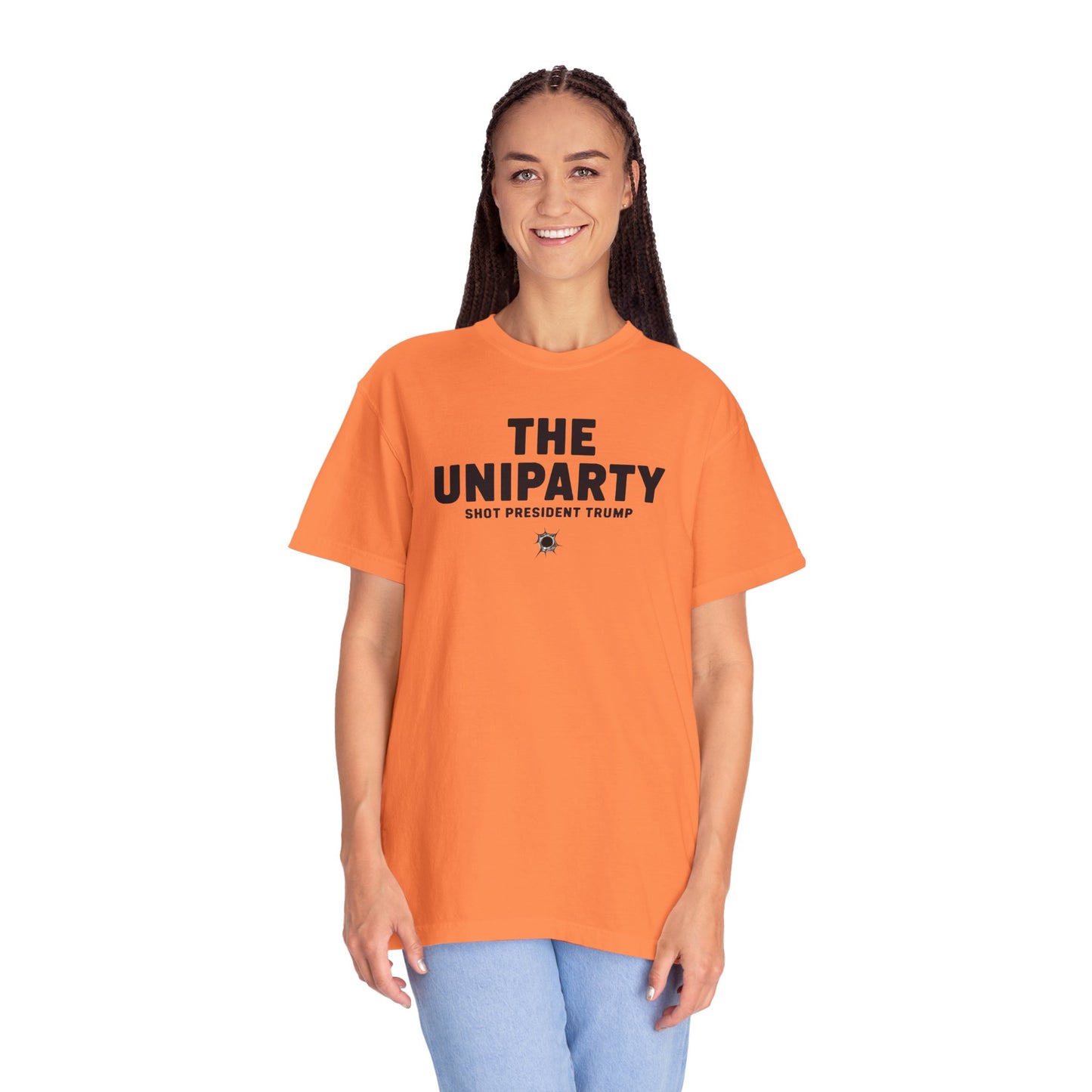 "The Uniparty Shot President Trump" #02, Unisex T-shirt