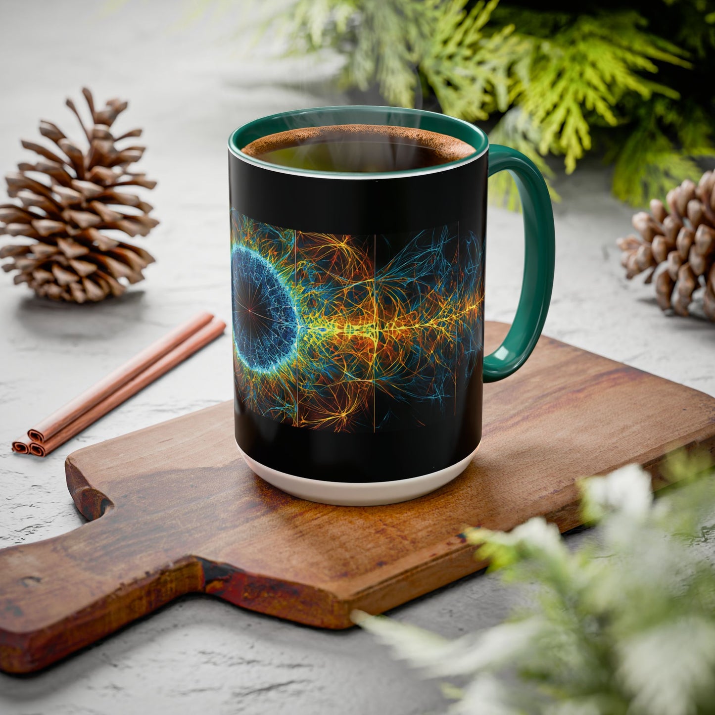 "Let There Be Light", Colorful Mugs (11oz, 15oz)