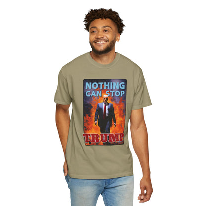"Nothing Can Stop Trump", Unisex T-shirt (Light Colors)