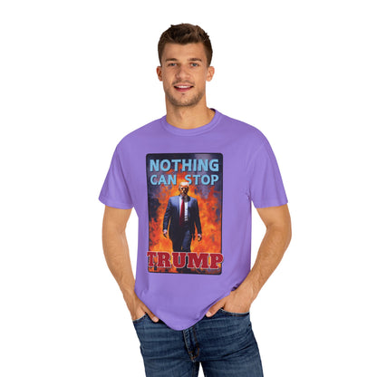 "Nothing Can Stop Trump", Unisex T-shirt (Light Colors)
