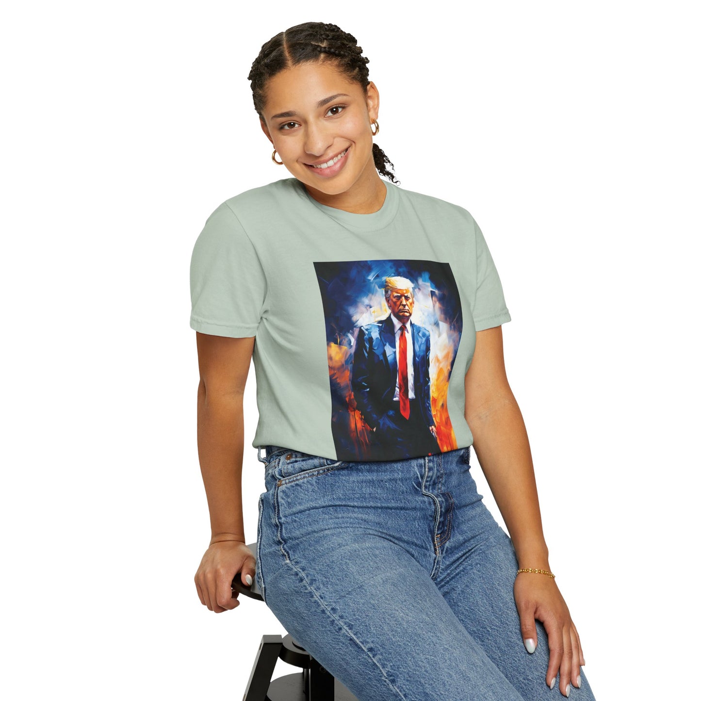 "Trump Portrait" #22, Unisex T-shirt (Light Colors)