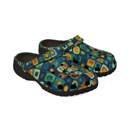 "Soul Mosaic", Foam Rubber Clogs