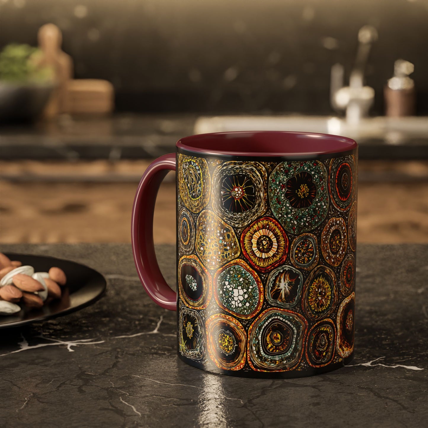 "Every Detail, His Design", Colorful Mugs (11oz, 15oz)