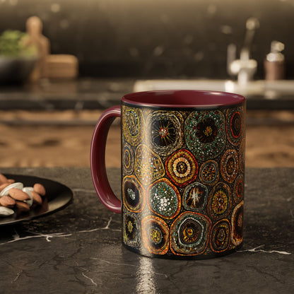 "Every Detail, His Design", Colorful Mugs (11oz, 15oz)