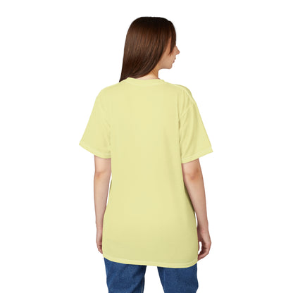 "Intelligent Conversation", Unisex T-shirt (Lamenters Yellow)