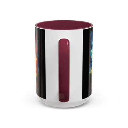 "Naomh Solus (Gaelic) - Sacred Light (English)", Colorful Mugs (11oz, 15oz)