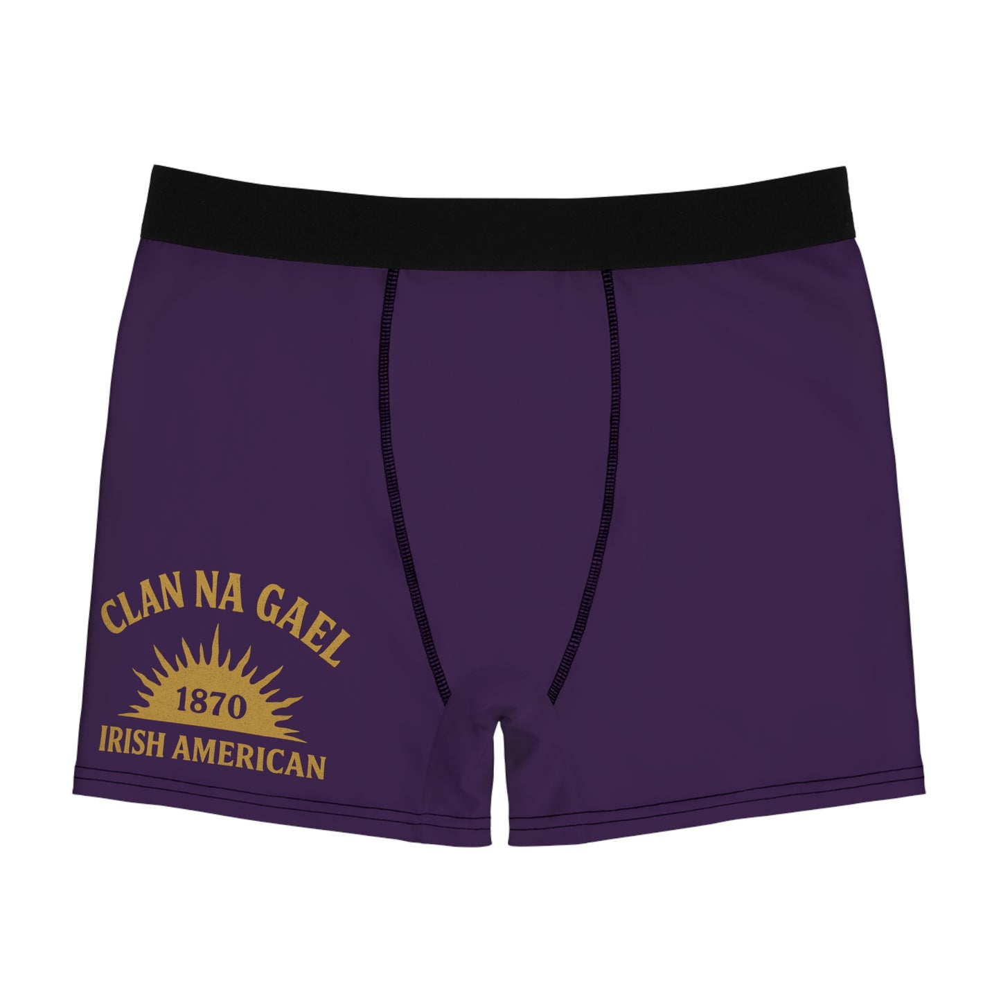 "Clan na Gael - Irish American", Men's Boxer Briefs (Beaker People)