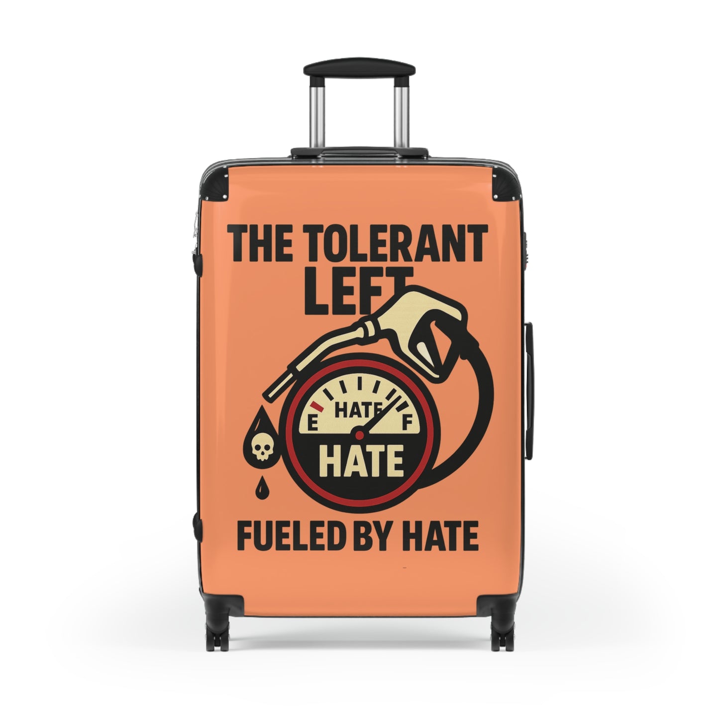 "The Tolerant Left", Suitcase (Atomic Tangerine)