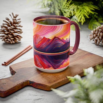 "For In Him All Things Were Created" Colossians 1:16 (NIV), Colorful Mugs (11oz & 15oz)
