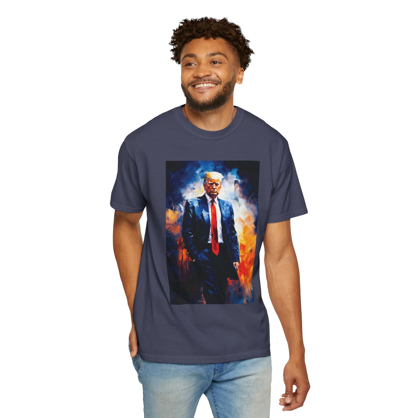 "Trump Portrait" #22, Unisex T-shirt (Dark Colors)