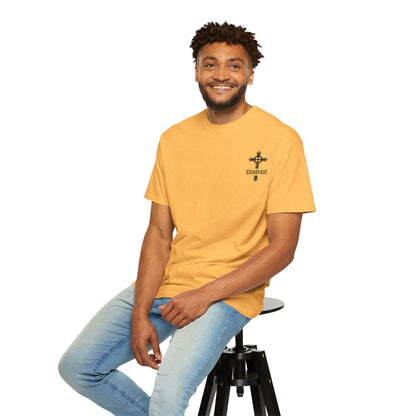 "Steadfast Cross in Black", Unisex T-shirt
