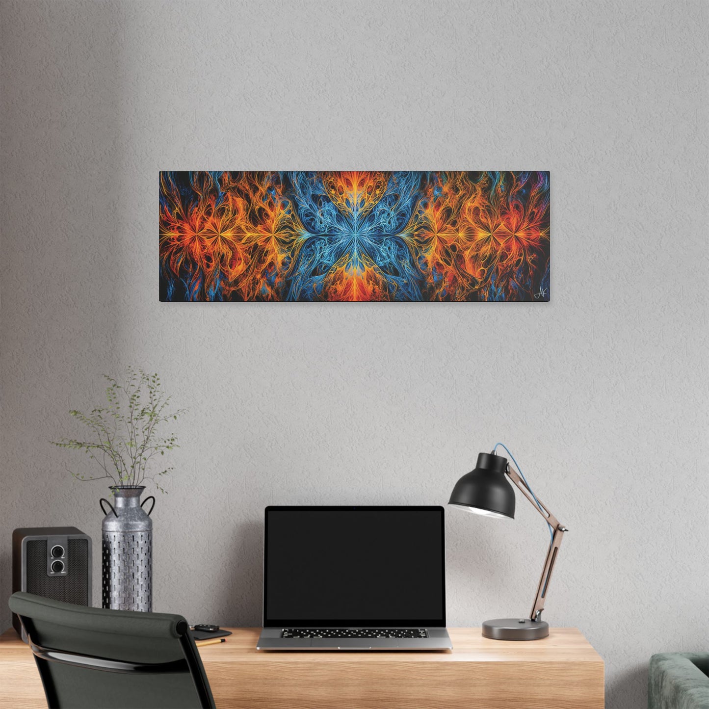 "Cosmic Butterfly", Stretched Classic Canvas Fine Art Print