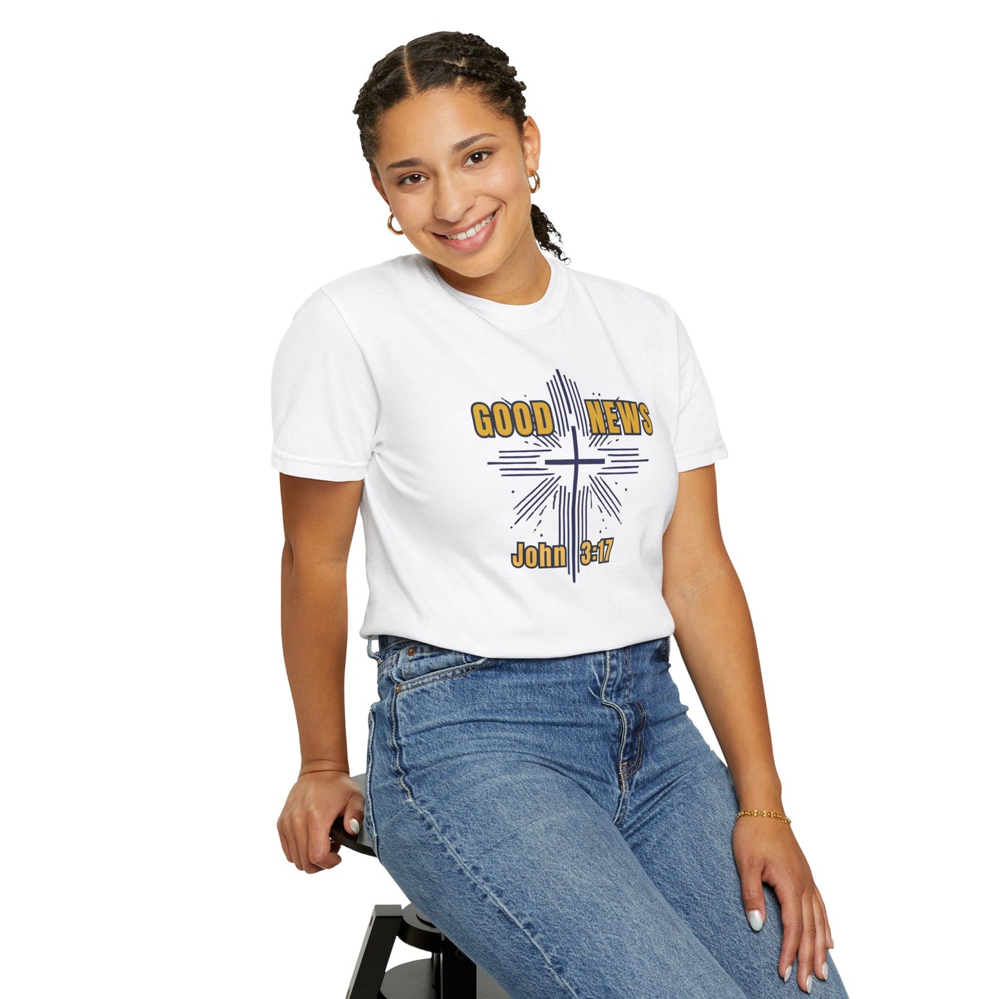 "Good News - John 3:17", Unisex T-shirt