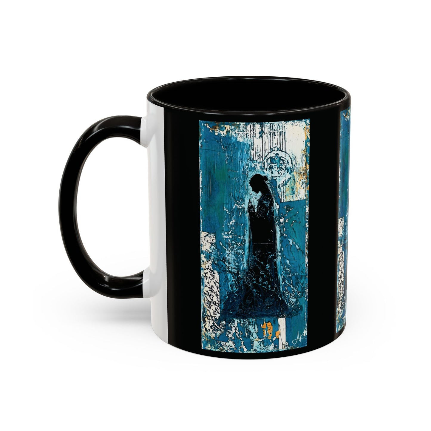 "Behold the Handmaid - Luke 1:38", Colorful Mugs (11oz, 15oz)