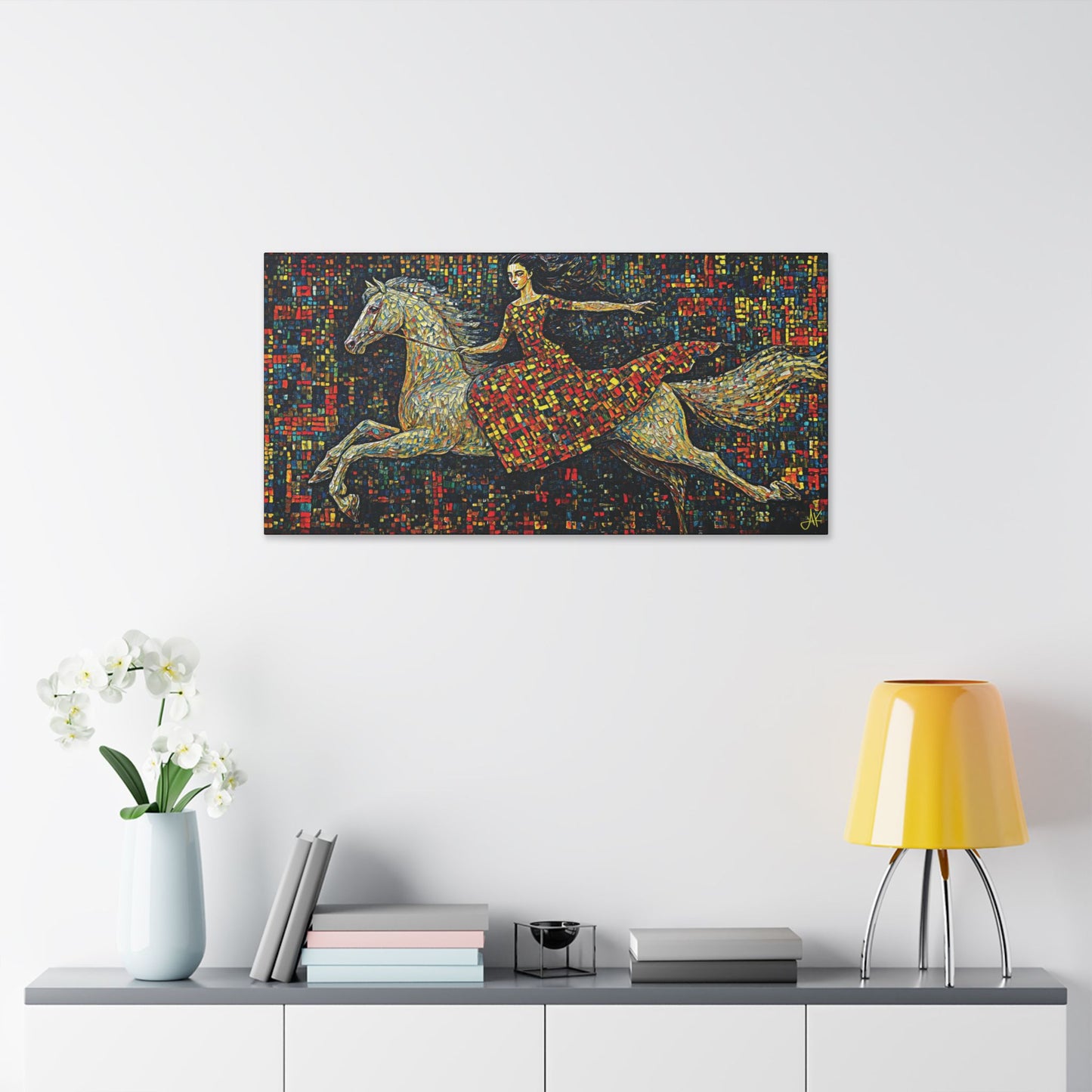 "Lady of Liberty", Stretched Classic Canvas Fine Art Print