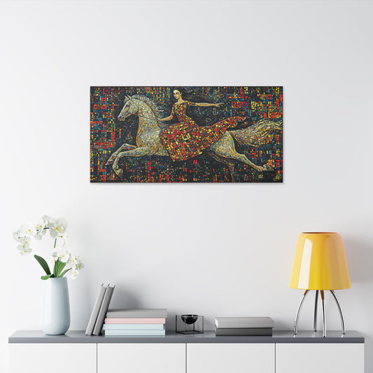 "Lady of Liberty", Stretched Classic Canvas Fine Art Print