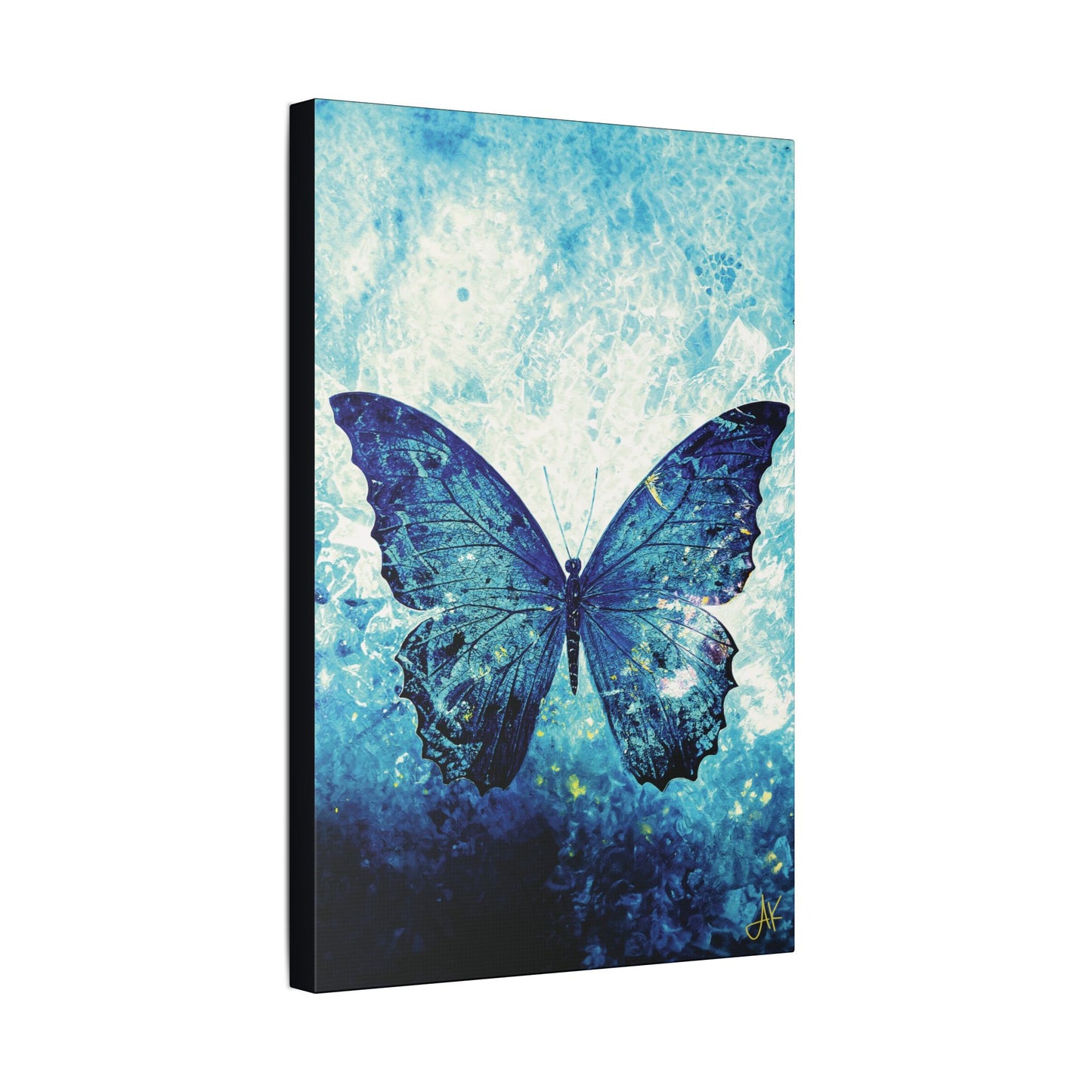 "Reborn" 2 Corinthians 5:17 (KJV), Stretched Classic Canvas Fine Art Print