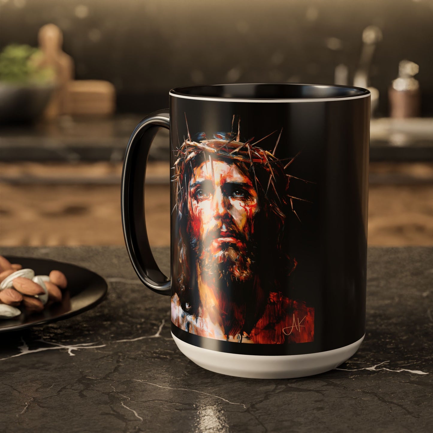 "Crown of Thorns", Colorful Mugs (11oz, 15oz)