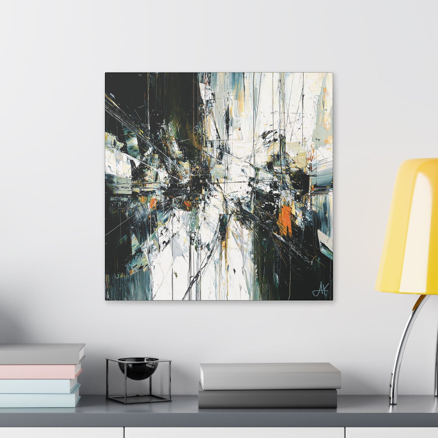 "Abstract 543", Stretched Classic Canvas Fine Art Print