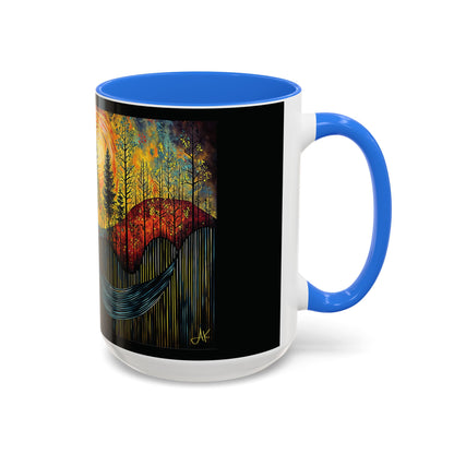 "Sacred Resonance", Colorful Mugs (11oz, 15oz)