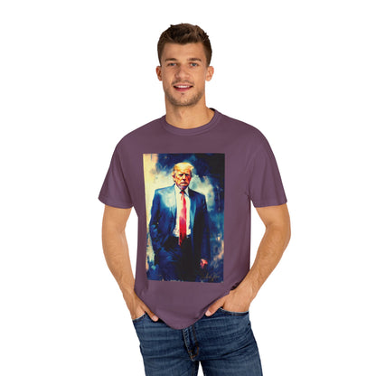 "Trump Portrait No. 6", Unisex T-shirt (Dark Colors)