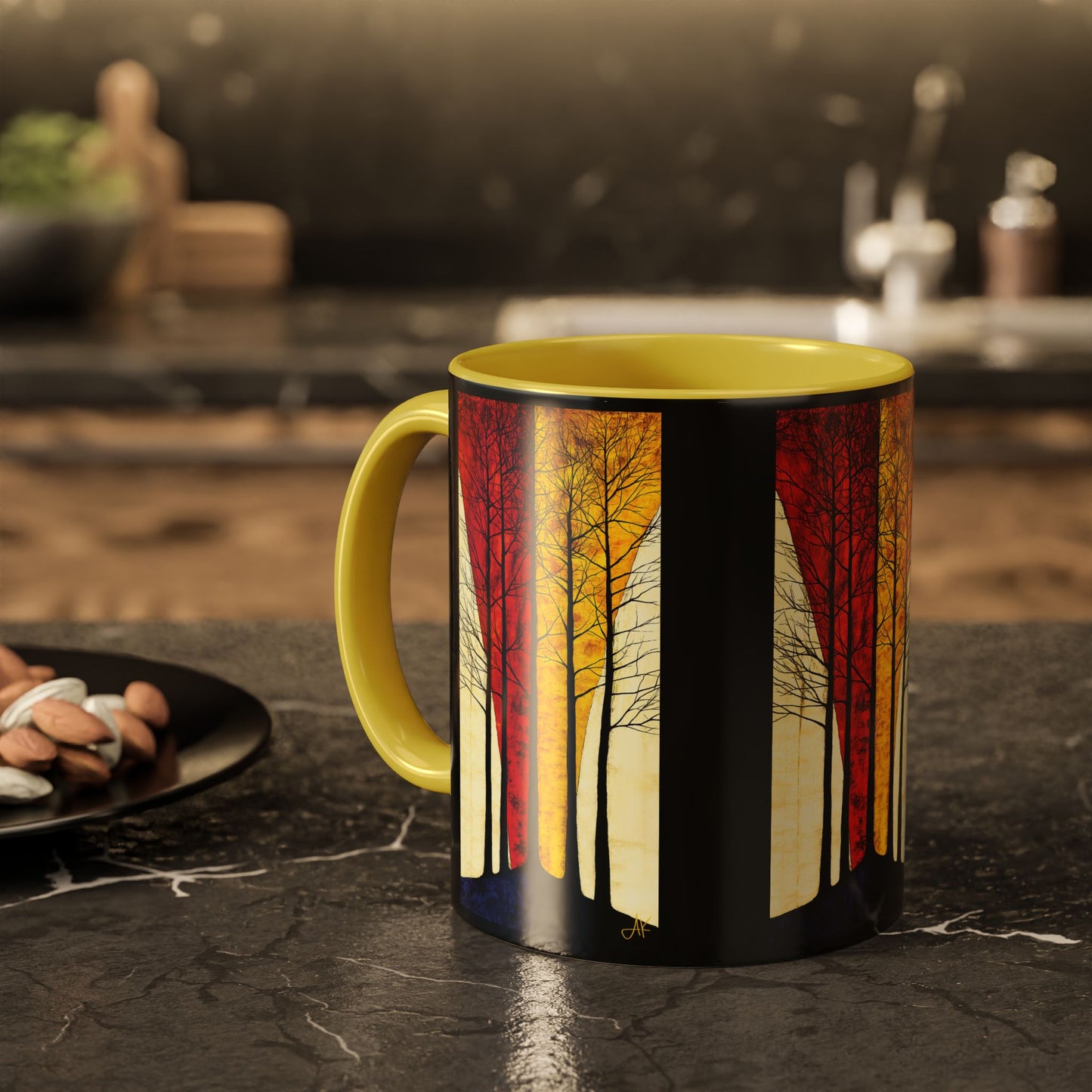 "Go Out in Joy" Isaiah 55:12 (NIV)", Colorful Mugs (11oz & 15oz)