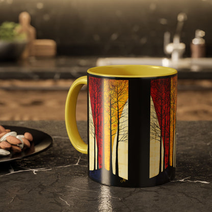 "Go Out in Joy" Isaiah 55:12 (NIV)", Colorful Mugs (11oz & 15oz)