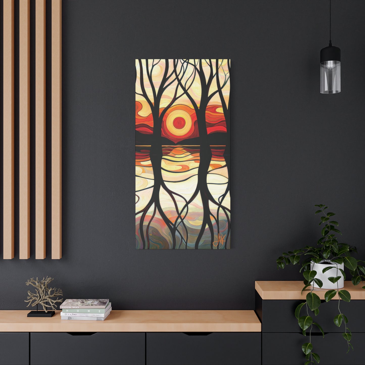 "Liminal Twilight", Fine Art Matte Canvas, Stretched, 1.25"