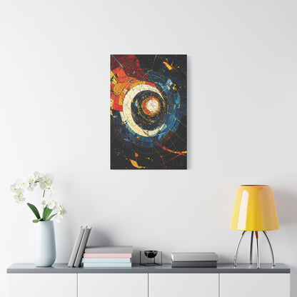 "Shatterdawn Vortex", Fine Art Matte Canvas, Stretched, 1.25"