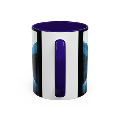 "Connected in Silence - Psalm 46:10", Colorful Mugs (11oz, 15oz)