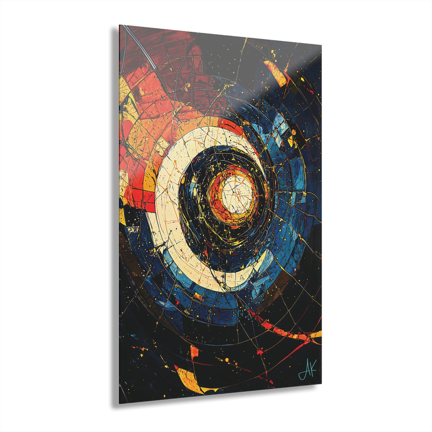 "Shatterdawn Vortex", Fine Art Acrylic Wall Prints (French Cleat Hanging)