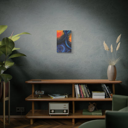 "History's Vibrance", Matte Canvas Fine Art Print