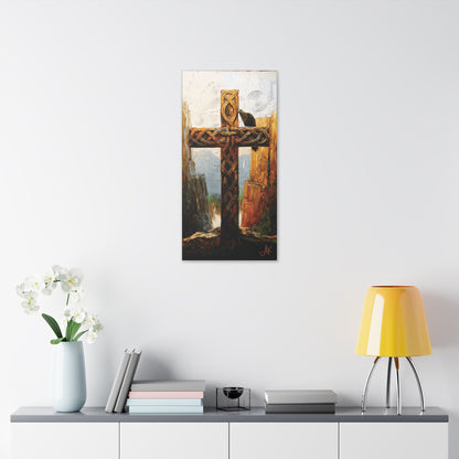 "Airer Goídel (Gaelic) Coast of the Gaels (English)", Stretched Classic Canvas Fine Art Print