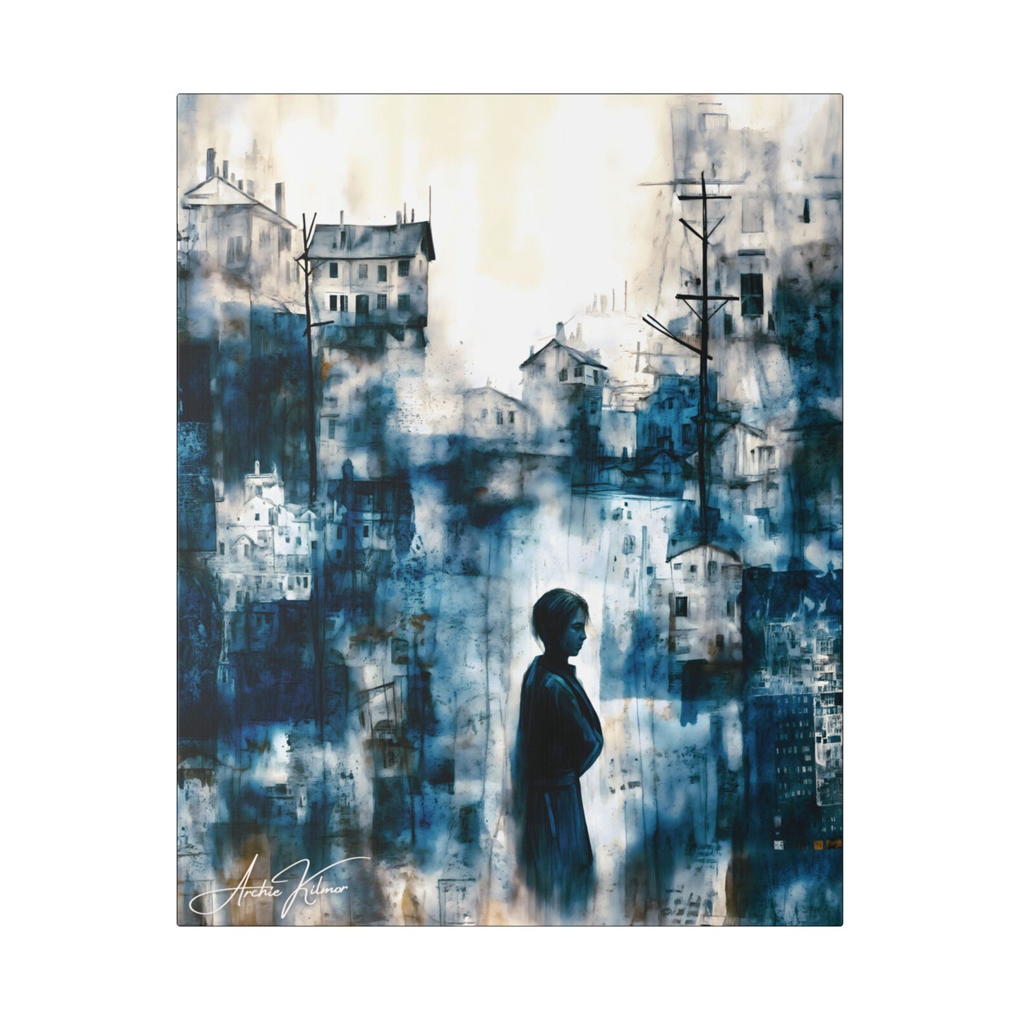 "We Survive", Stretched Canvas Frame Fine Art Print
