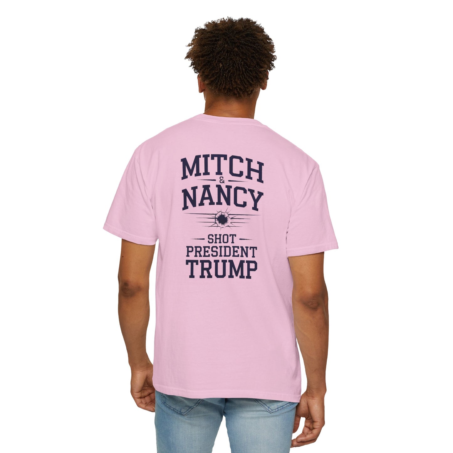 "Mitch & Nancy Shot President Trump", Unisex T-shirt