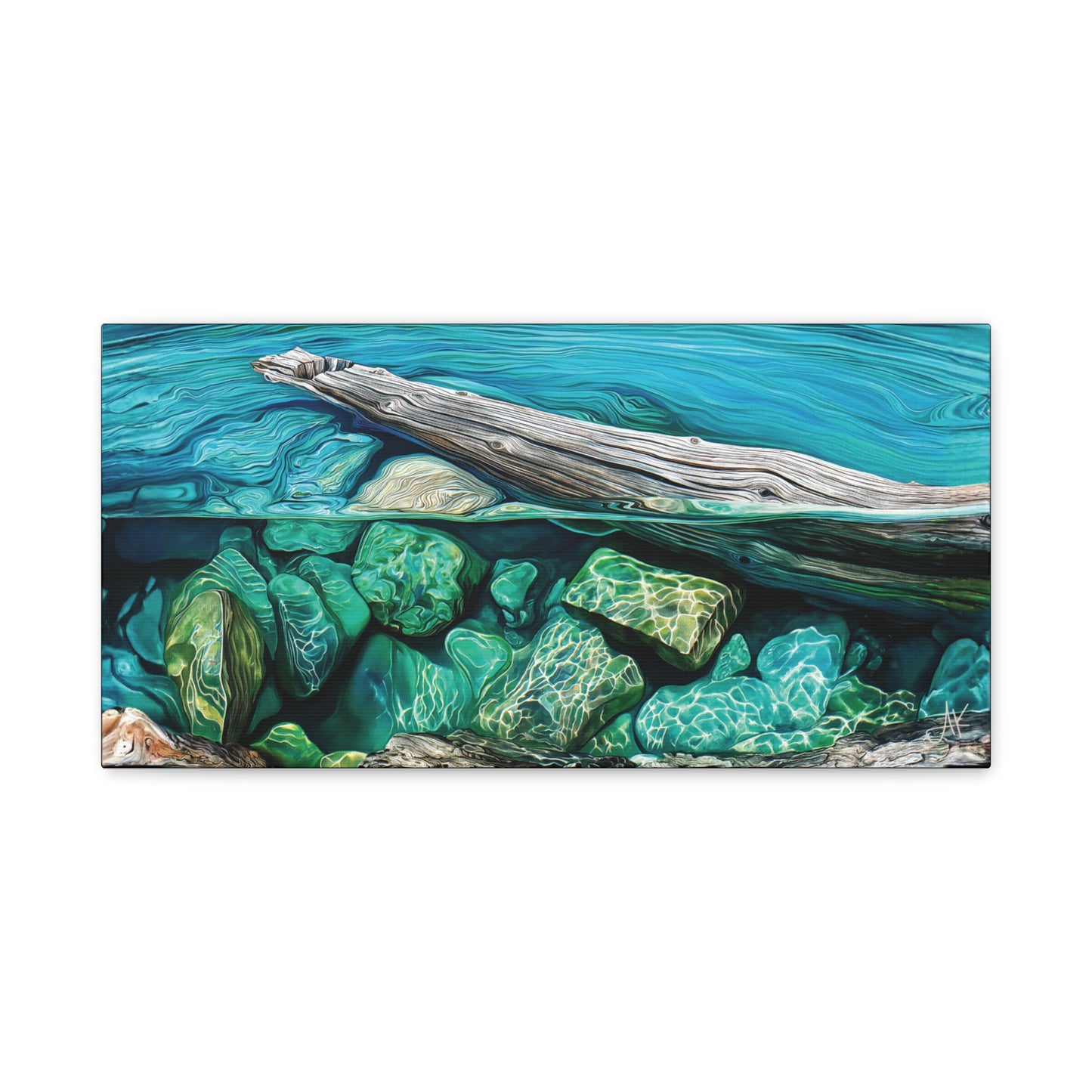 "Underkeel – Stones of the Western Sea", Fine Art Matte Canvas, Stretched, 1.25"