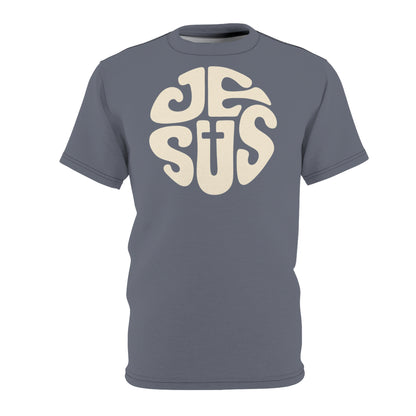 "Retro Jesus", Unisex T-shirt (Hong Kong Skyline)