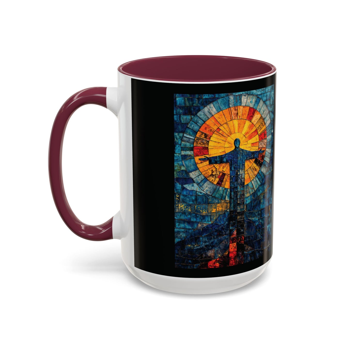 "Alpha and Omega - Revelation 22:13", Colorful Mugs (11oz, 15oz)