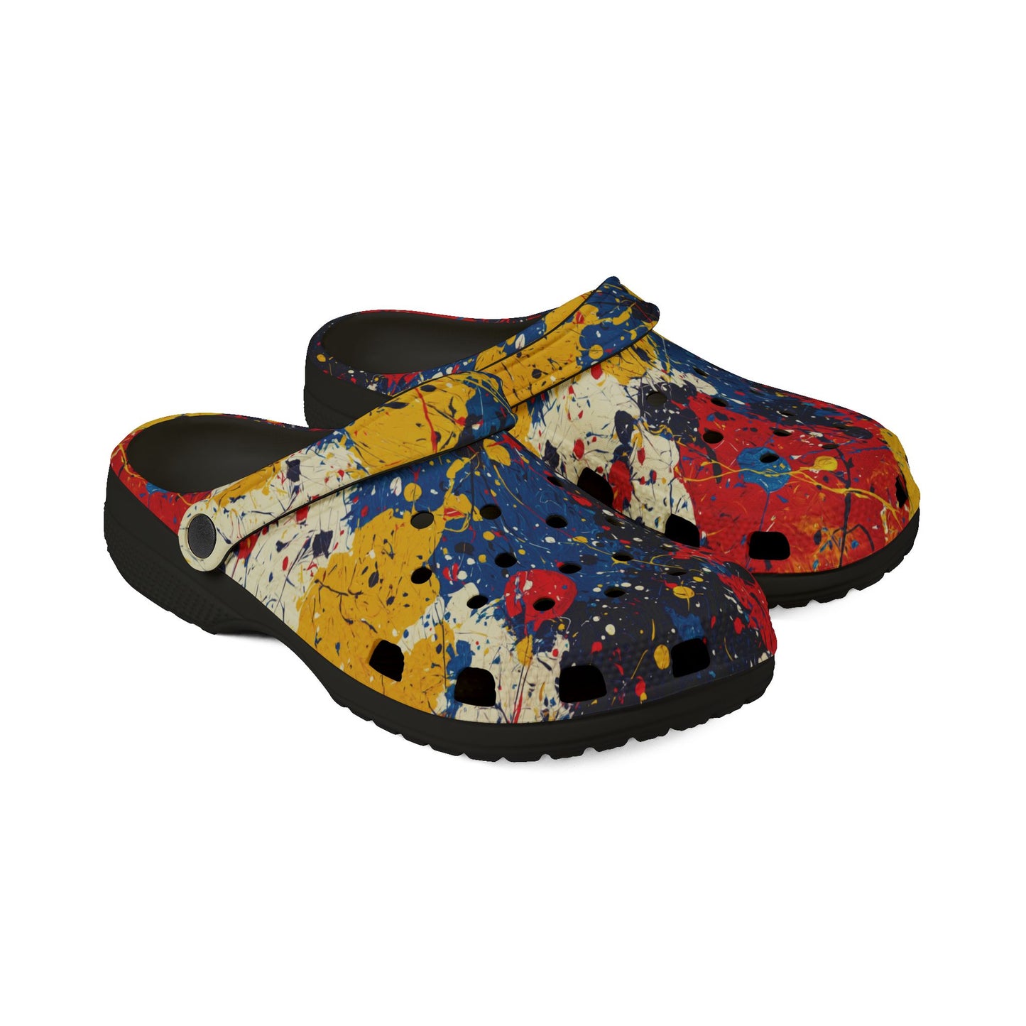"Abstract 274", Foam Rubber Clogs