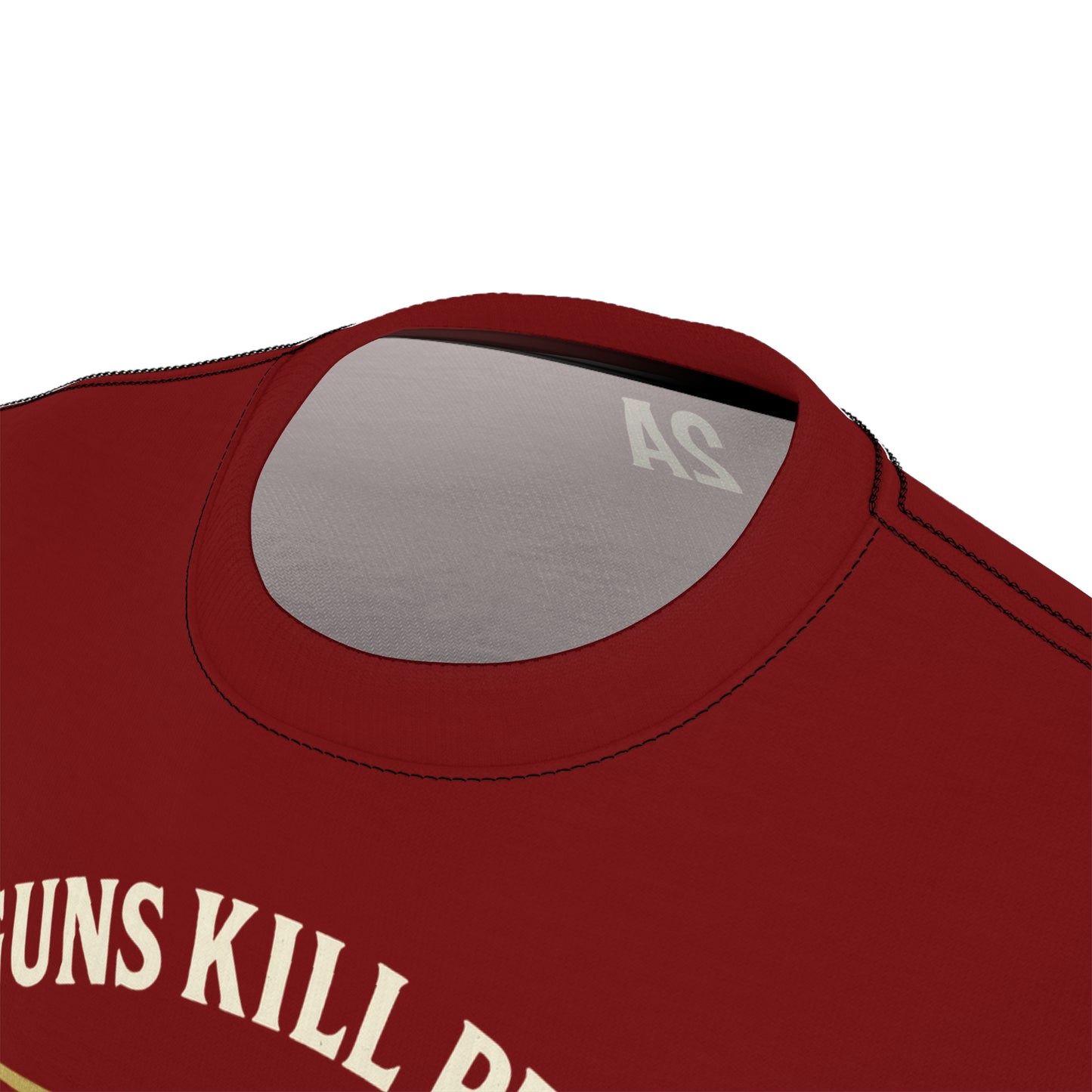 ''Forks Make You Fat", Unisex T-shirt (Spartan Red)