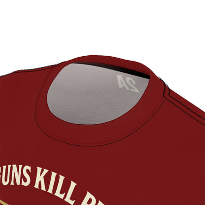 ''Forks Make You Fat", Unisex T-shirt (Spartan Red)