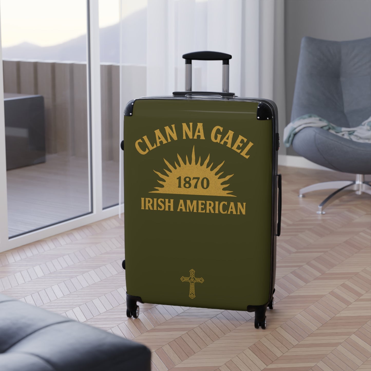 "Clan na Gael - Irish American", Suitcase (Fianna Green)