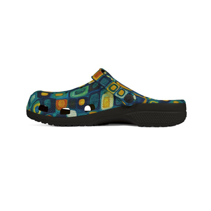 "Soul Mosaic", Foam Rubber Clogs