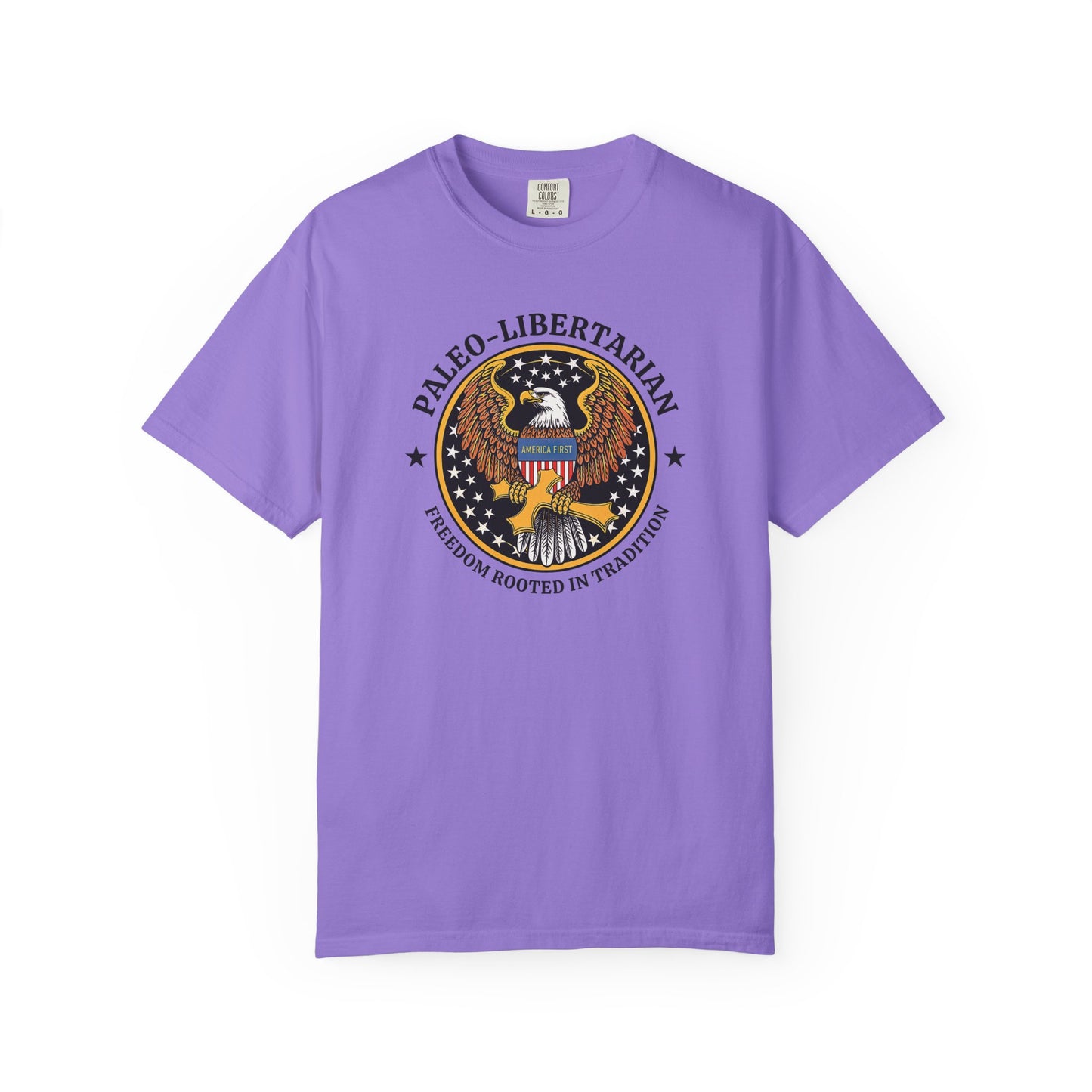 "Paleo-Libertarian" #01, Unisex T-shirt (Light Colors)