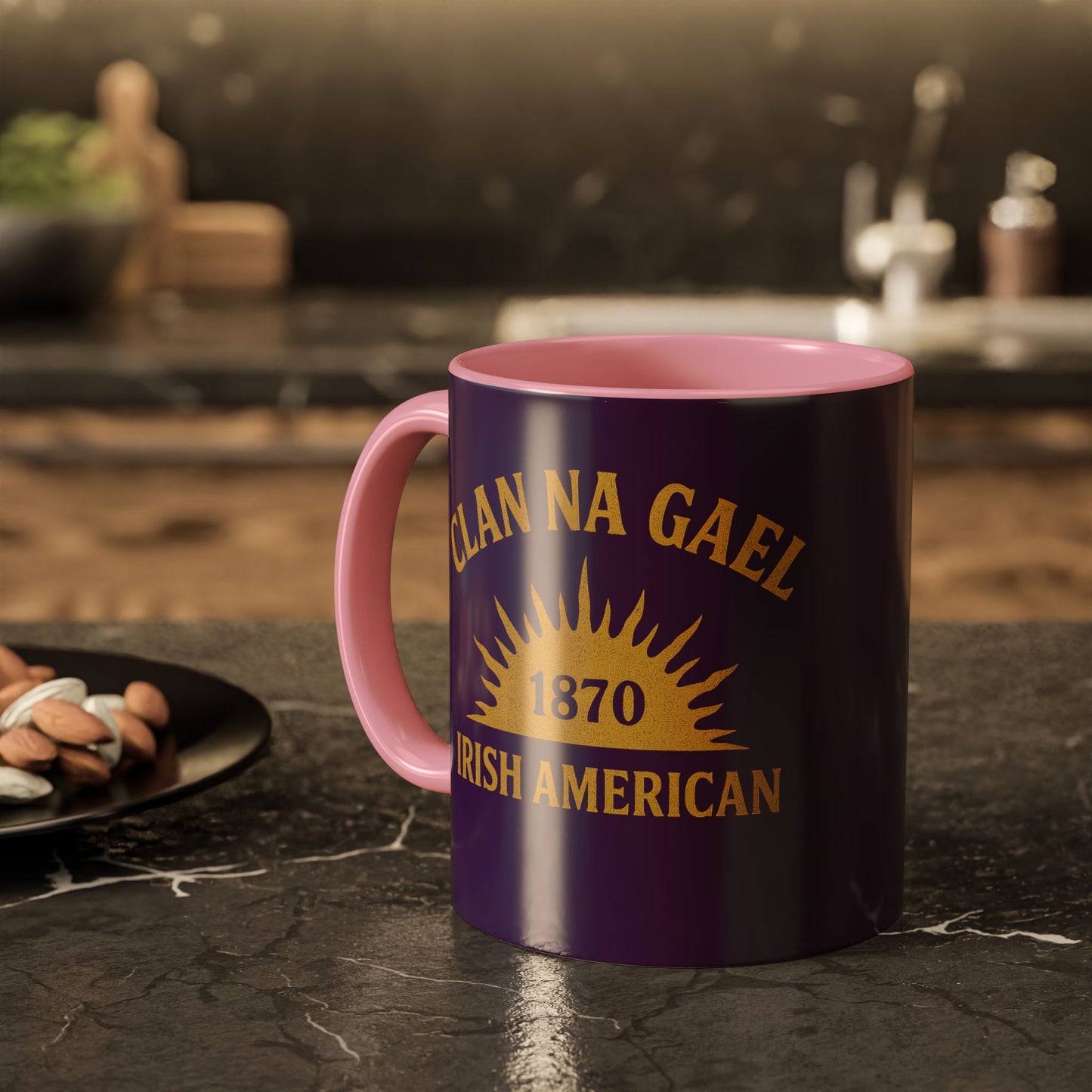 "Clan na Gael - Irish American", Colorful Mugs (11oz, 15oz) (3B0A4F)