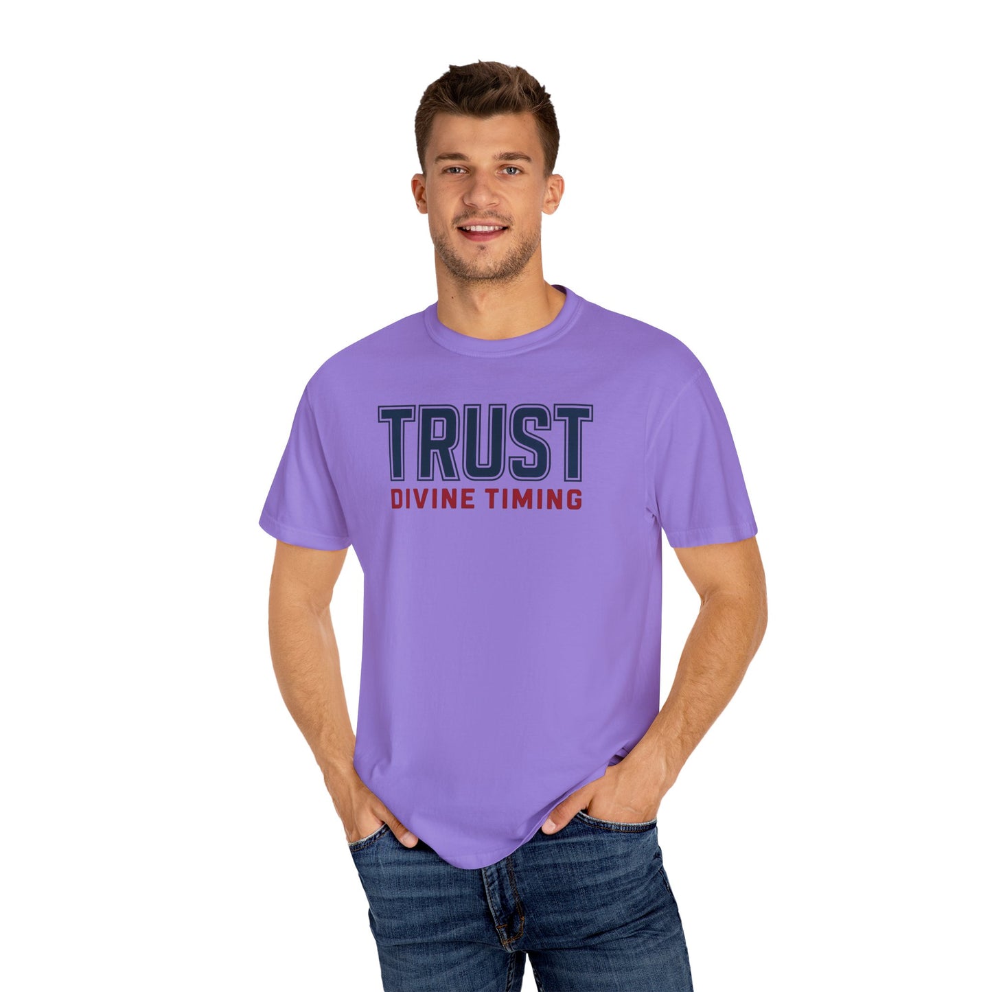 "Trust Divine Timing" #02, Unisex T-shirt