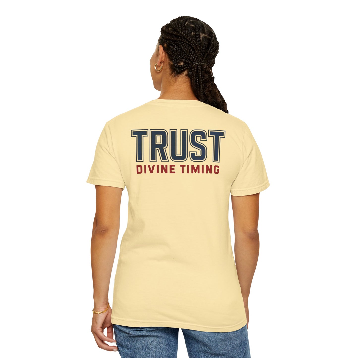 "Trust Divine Timing" #02, Unisex T-shirt
