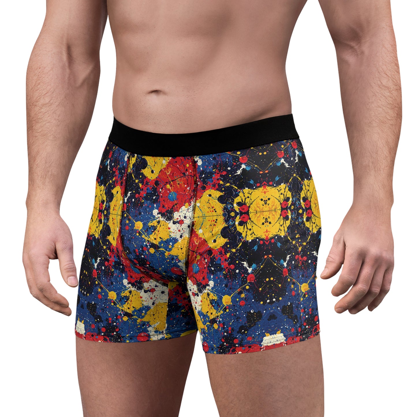 "Abstract 274", Men's Boxer Briefs