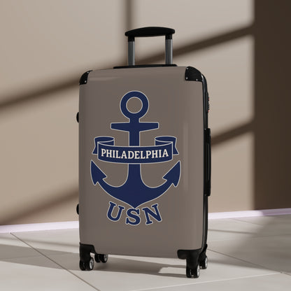 "USN Anchor", Suitcase (Tattletail Brown)