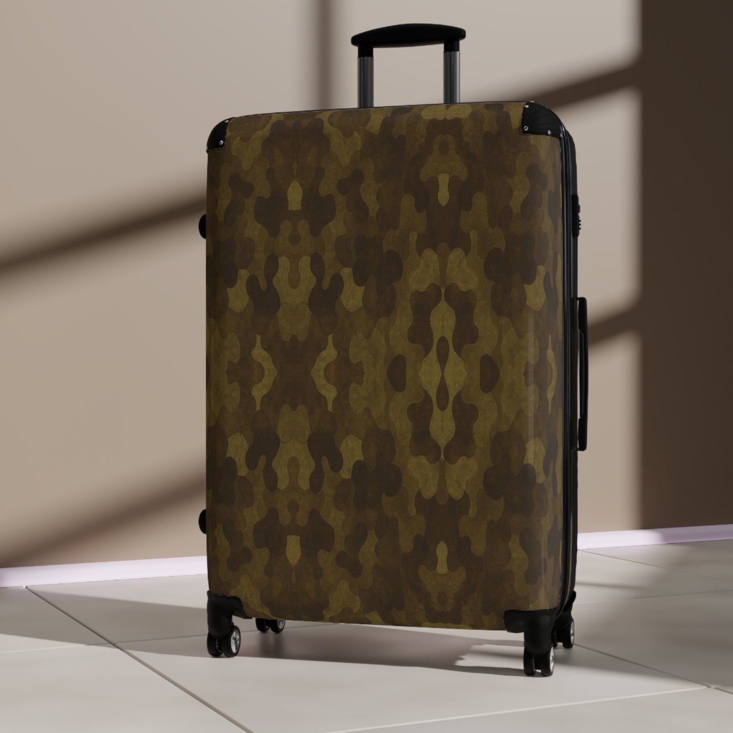 "Swamp Recon Camouflage", Pattern Art Suitcases